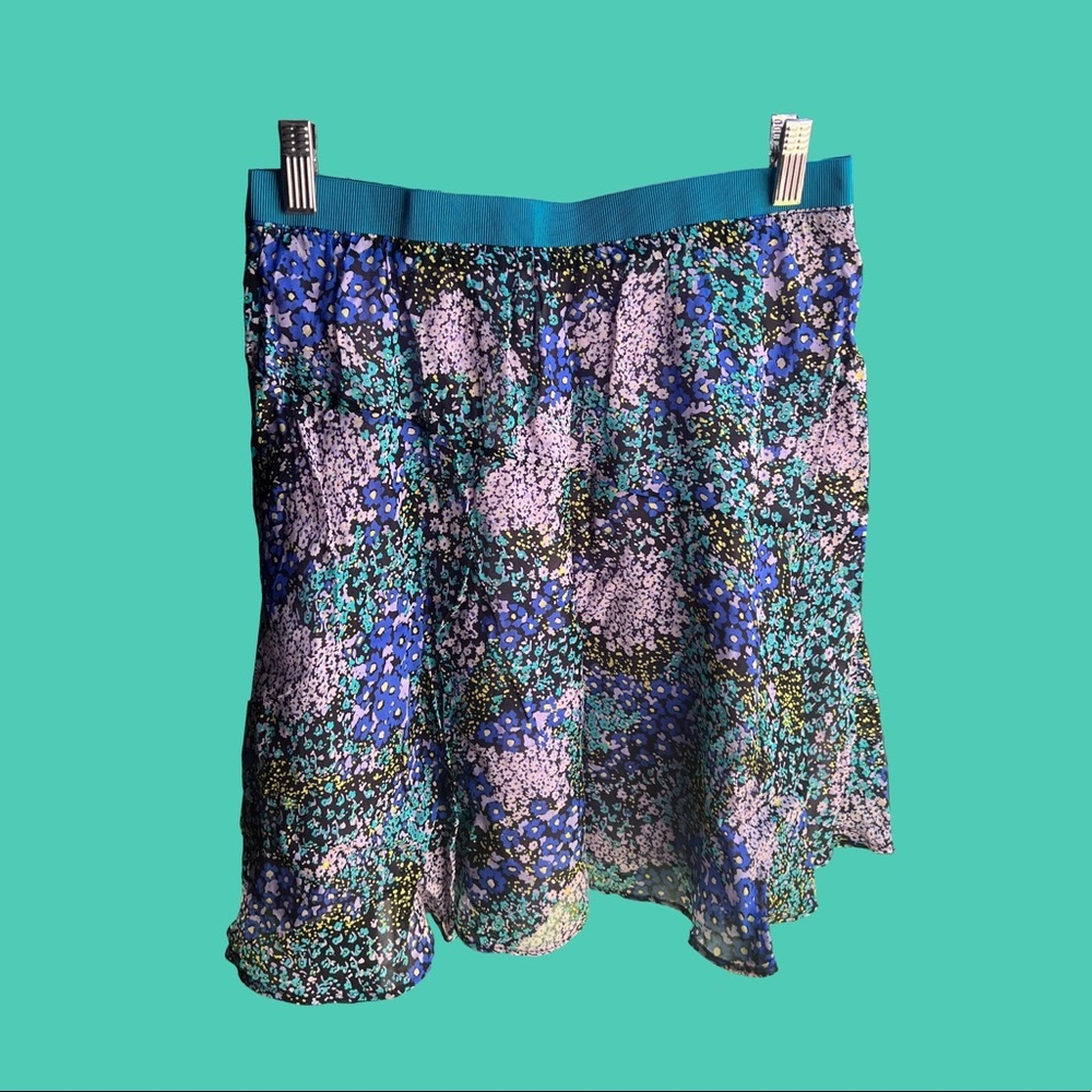 Anthropology Maeve Kerry Ditsy Floral Mini Skirt